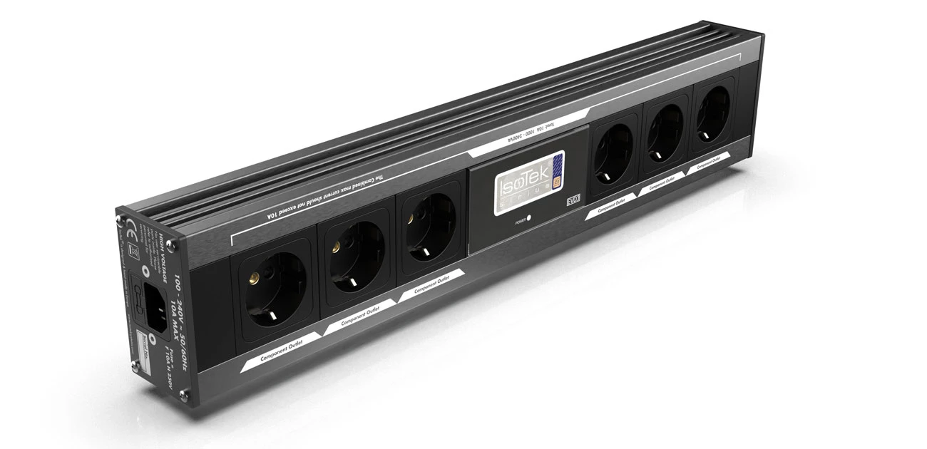 Фільтр мережі Isotek EVO3 Sirius 6-Way (Includes Premier Power Cable ) Black