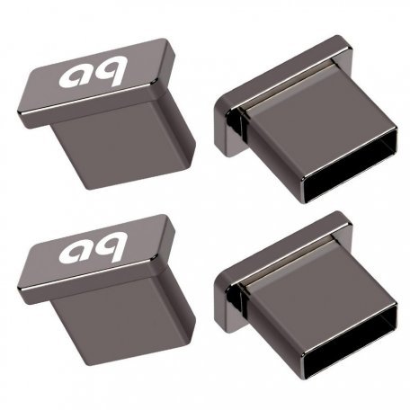 Завадозахисні ковпачки AUDIOQUEST NOISE-STOPPER USB Caps Set / 4