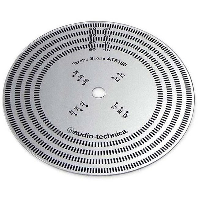 Стробоскопічний диск Audio-Technica AT6180