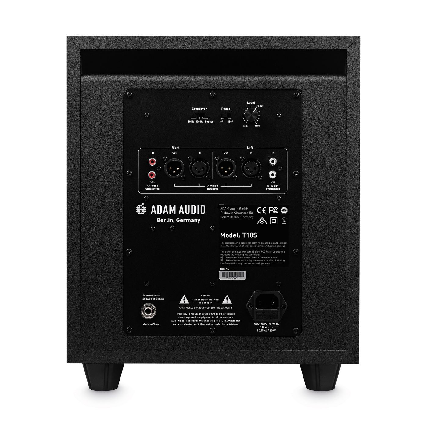 Студійний сабвуфер ADAM Audio T10S