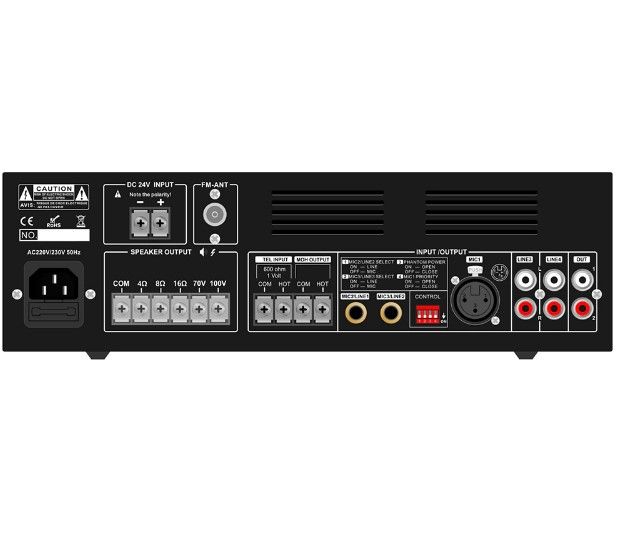 Мікшер-підсилювач CMX Audio EA-60 Black