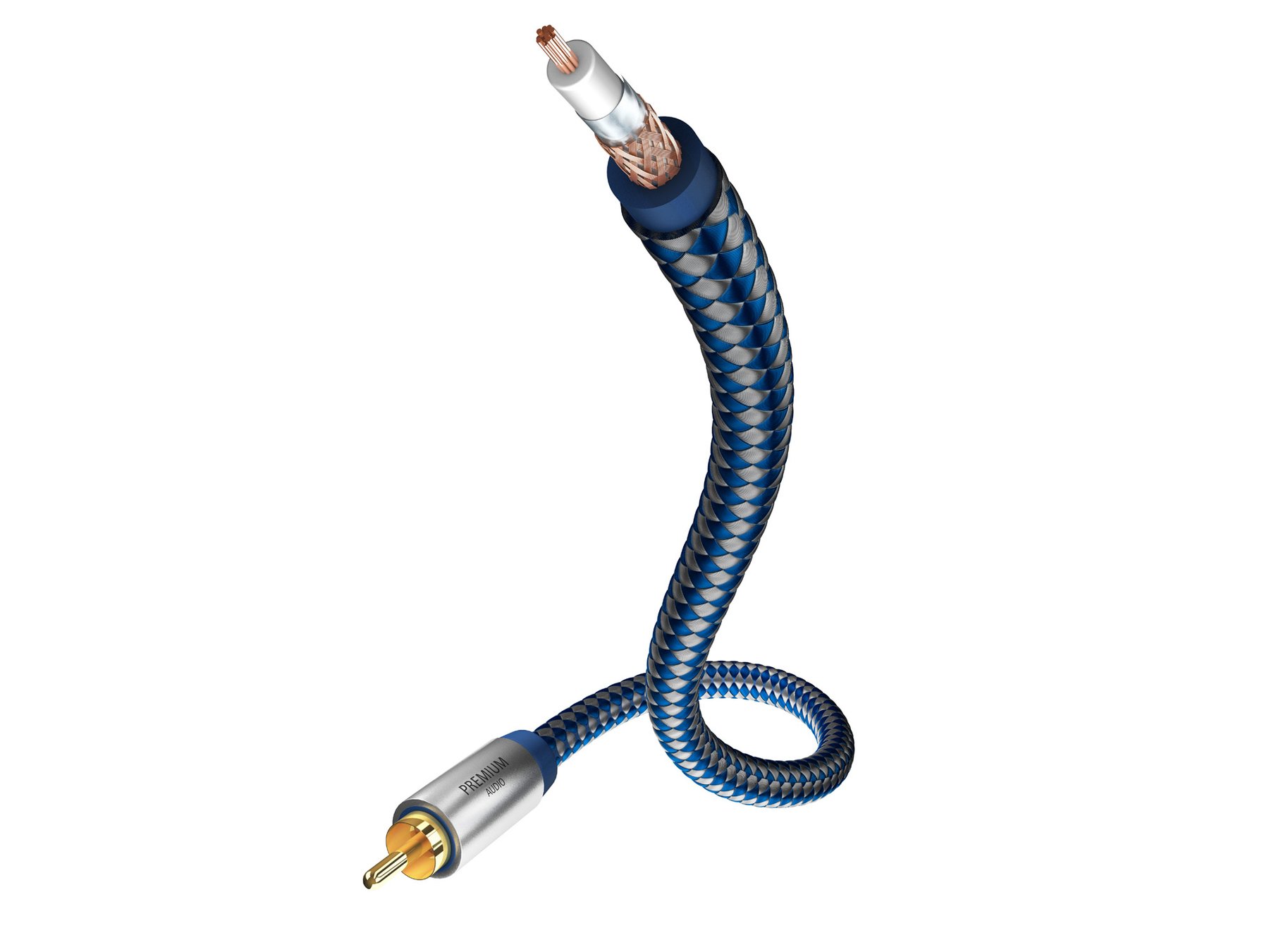 Сабвуферный кабель Inakustik Premium Audio Mono SUB 2,0m