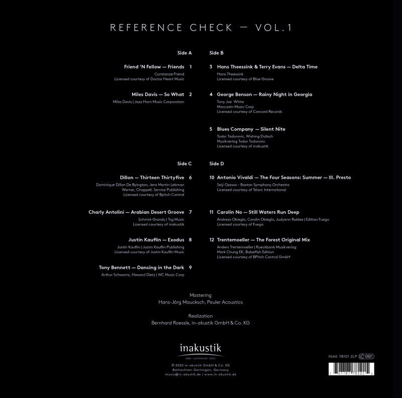 Вінілова платівка Збірник - Canton LP Reference Check Vol. I