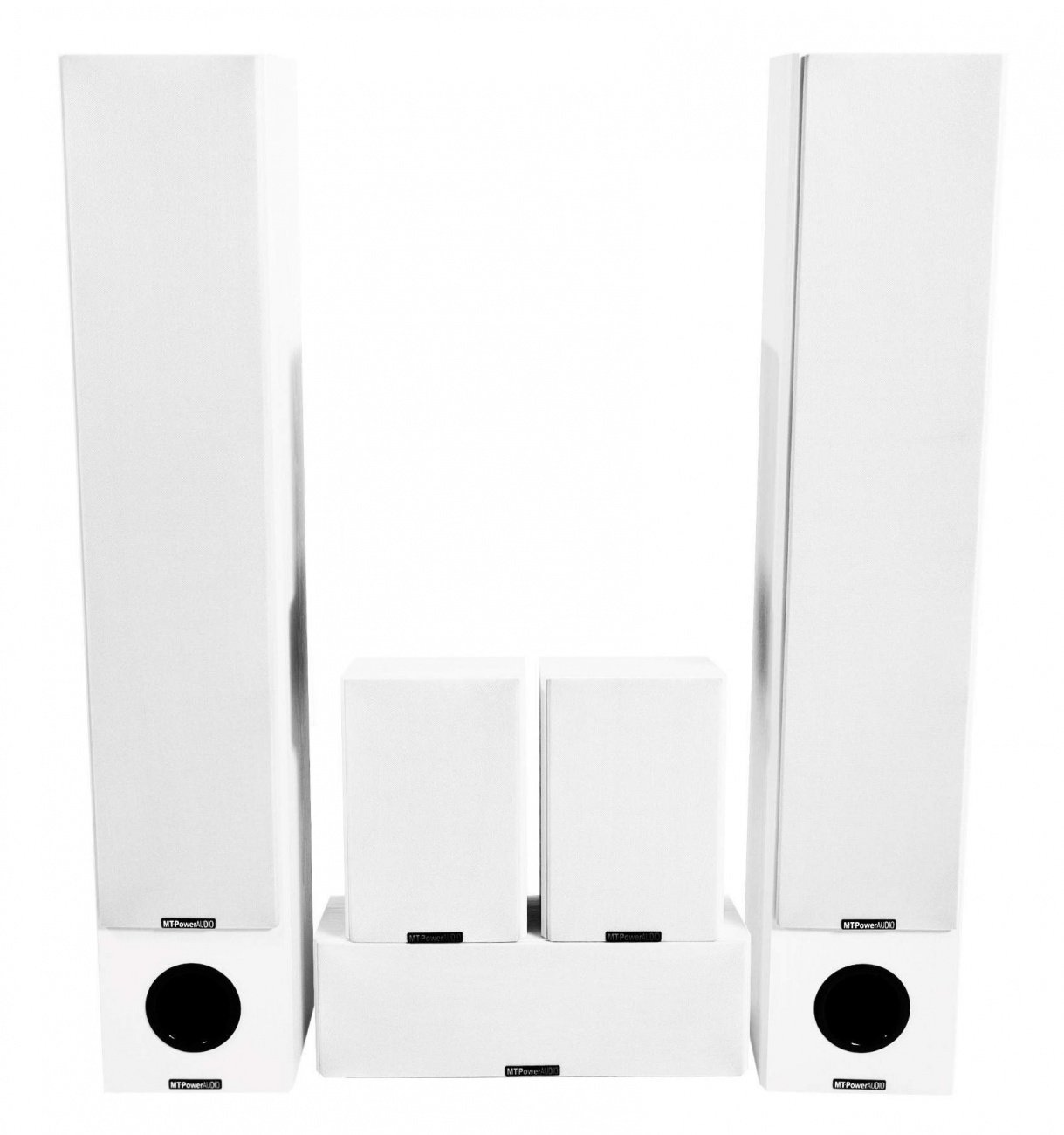 Комплект акустики 5.0 MT-Power PERFORMANCE XL White + white grills
