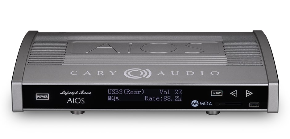 Стереоресівер Cary Audio AiOS All-in-One-System Silver