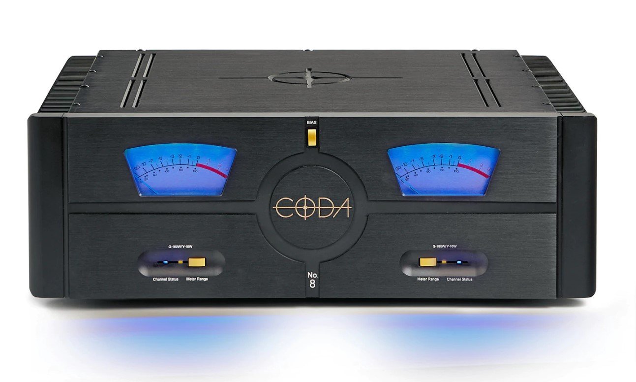 Підсилювач потужності CODA Continuum Stereo No.8 (V1, V2, V3) Black