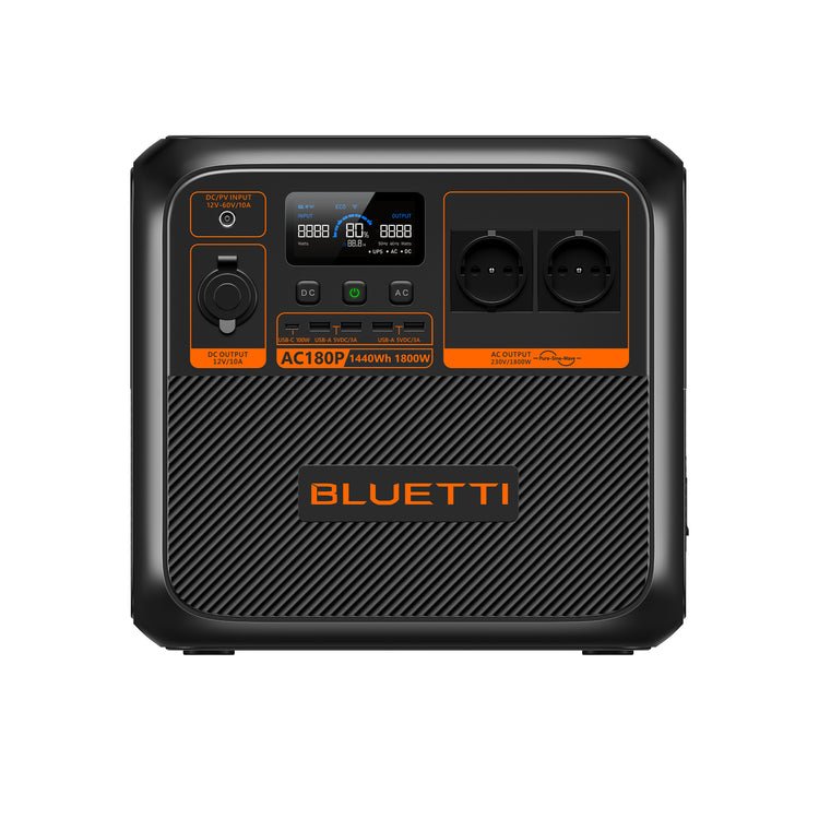 Зарядна станція Bluetti AC180P Portable Power Station | 1800W 1440Wh