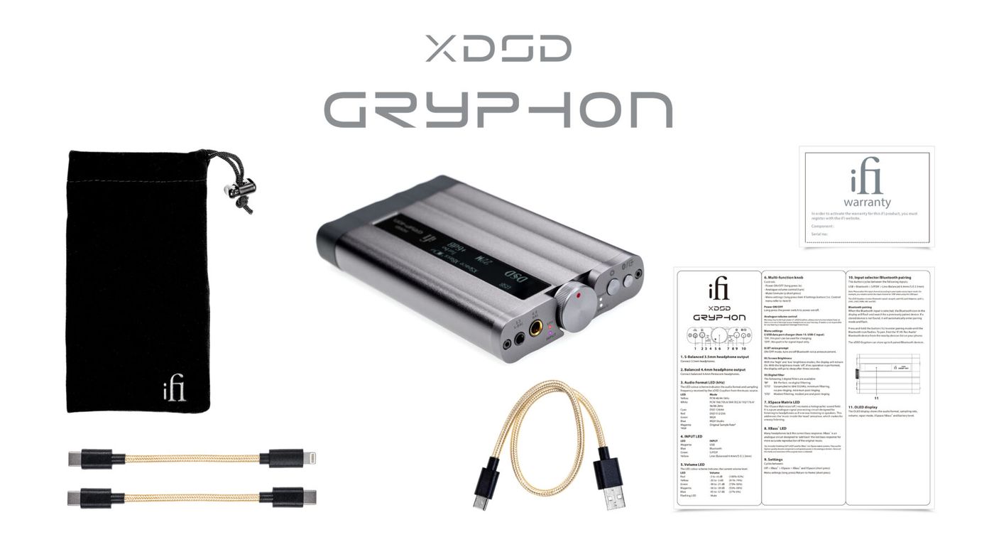 ЦАП-підсилювач iFi xDSD Gryphon