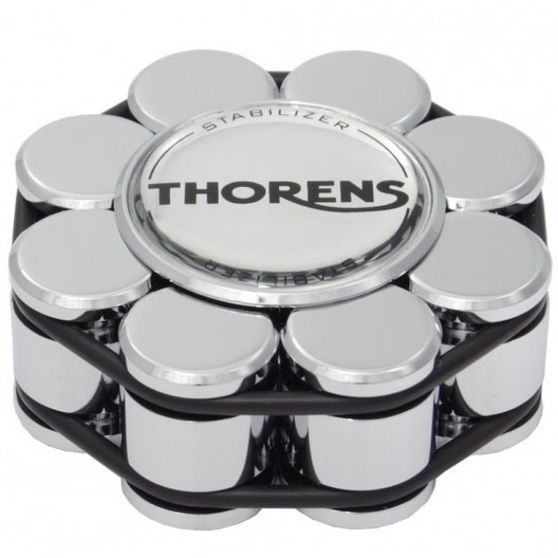 Прижим для пластинок Thorens Stabilizer Chrome in Wooden Box