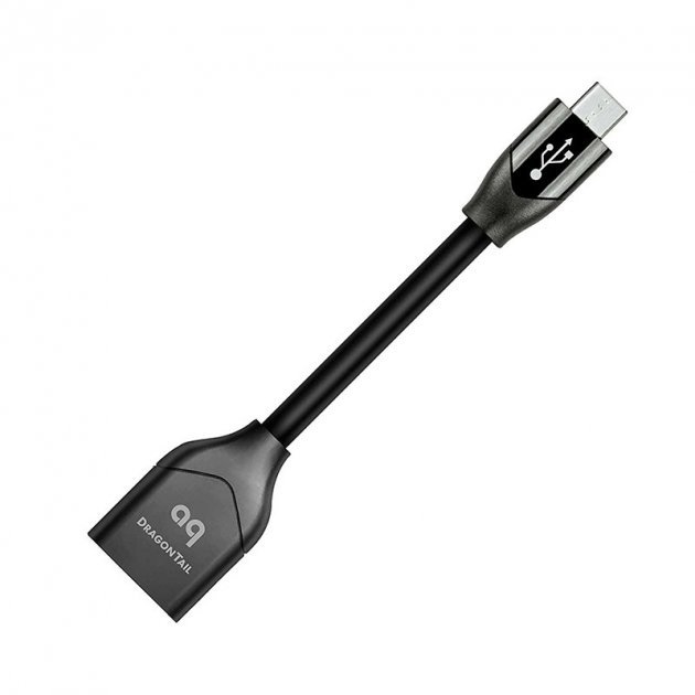 Переходник AUDIOQUEST DRAGON TAIL Micro USB > USB A(F) ANDROID
