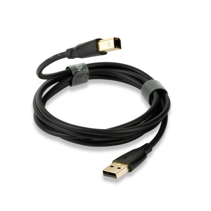 Кабель QED CONNECT USB A(M)-B(M) 0.75M (QE8214)