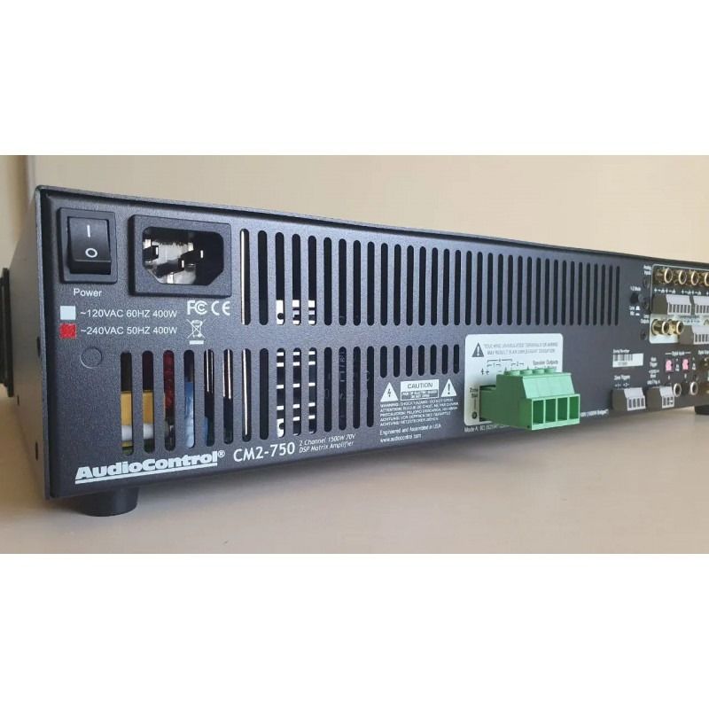 Трансляційний підсилювач AudioControl CM2-750, 70V