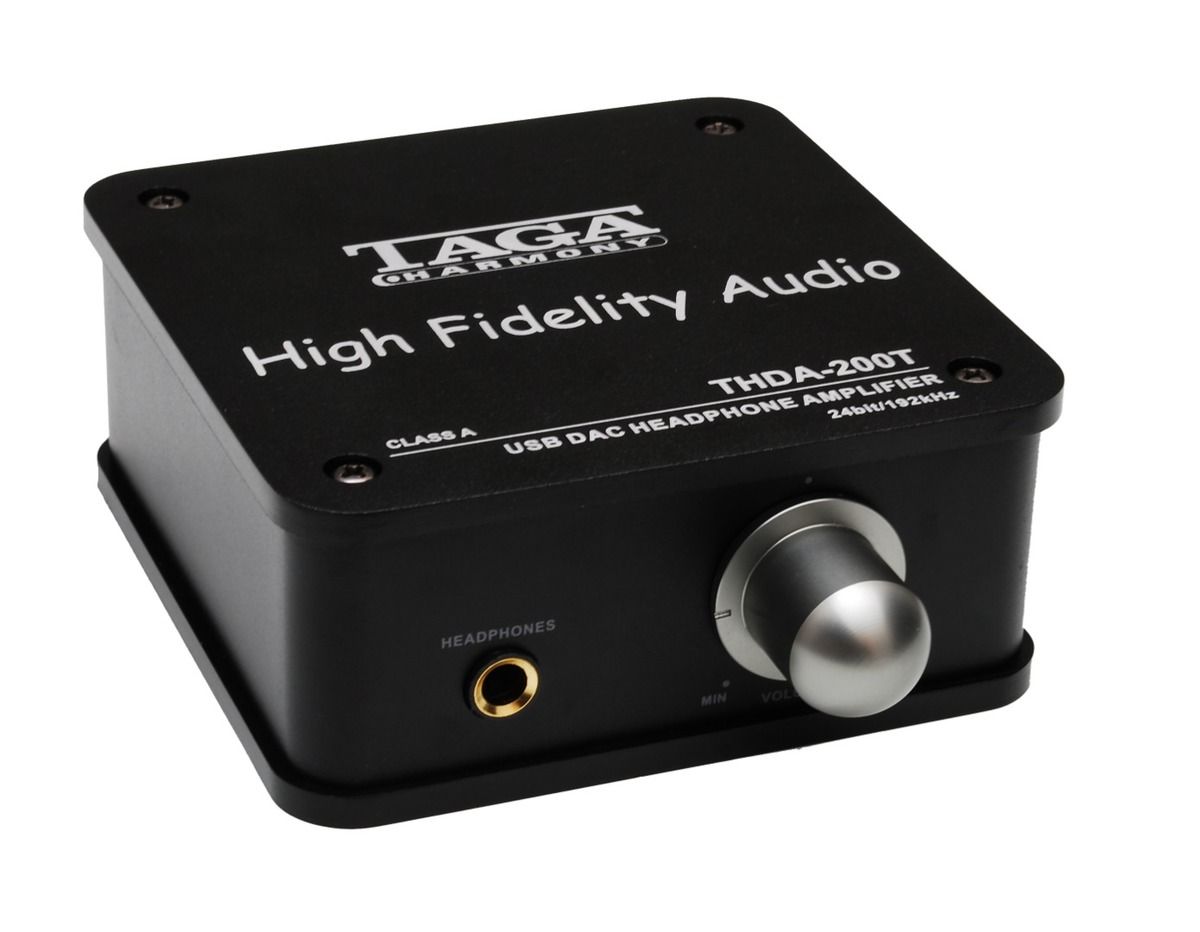 Підсилювач для навушників TAGA Harmony THDA-200T Black