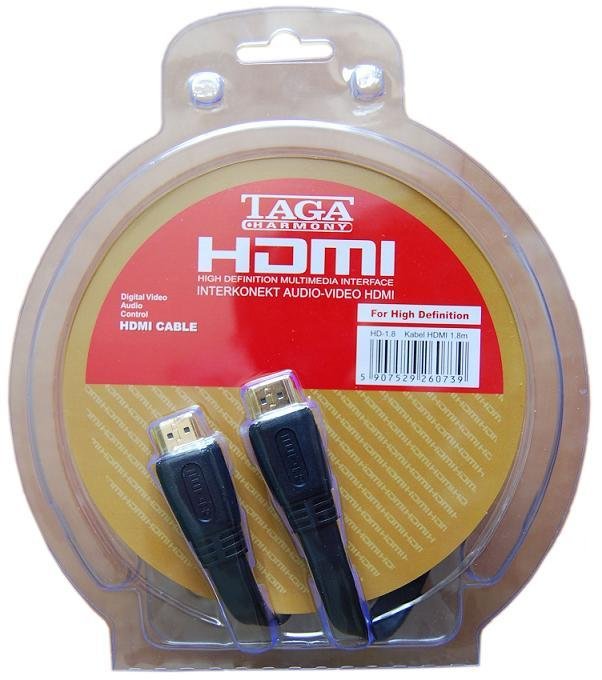 Кабель TAGA Harmony HDMI HD 1,8м.