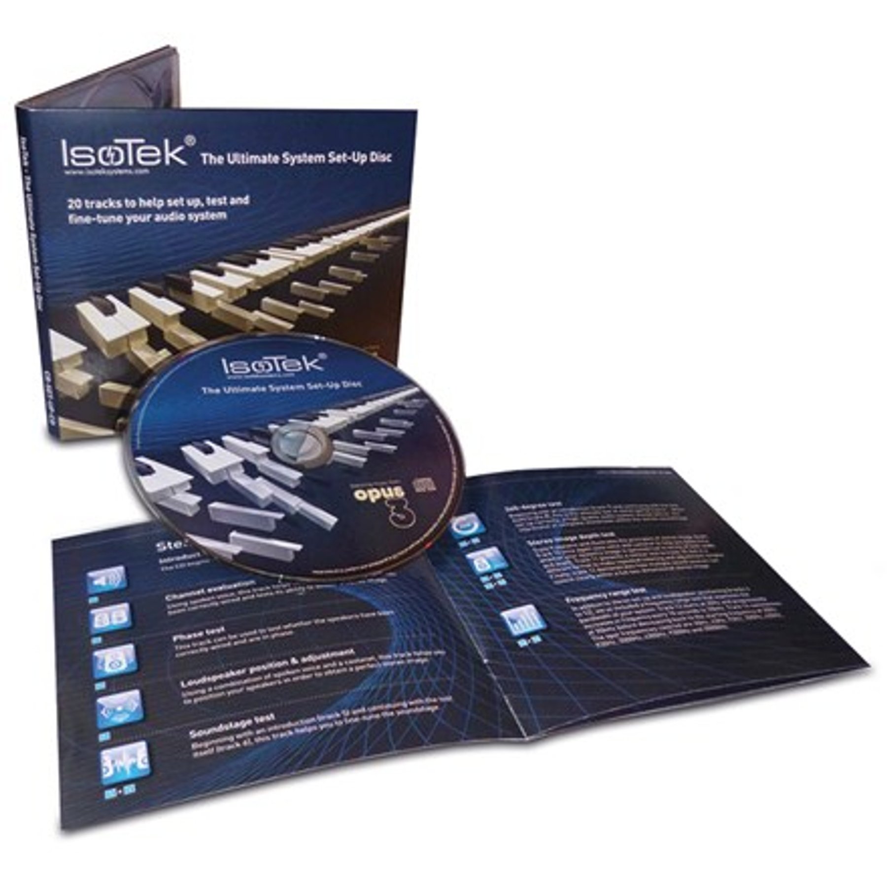 Диск для налаштування стерео системи Isotek CD: Ultimate System Set-Up Disc