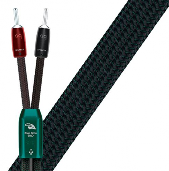 Акустичний кабель AUDIOQUEST Pair 2.5m Robin Hood Zero Full-Range BAN/S