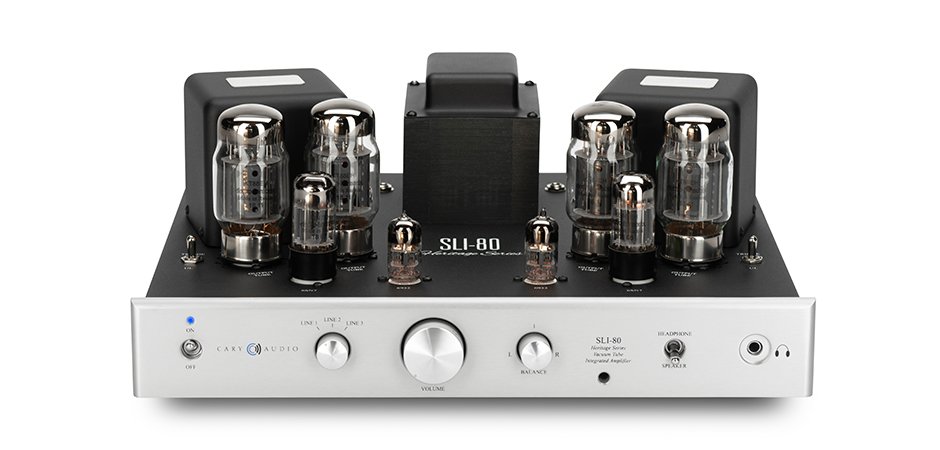 Інтегральний підсилювач Cary Audio SLI-80HS Silver