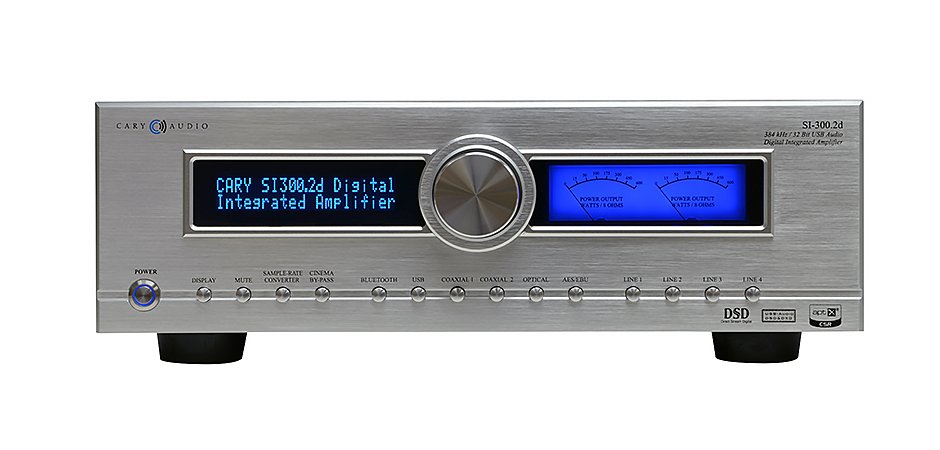 Інтегральний підсилювач Cary Audio SI-300.2d Silver