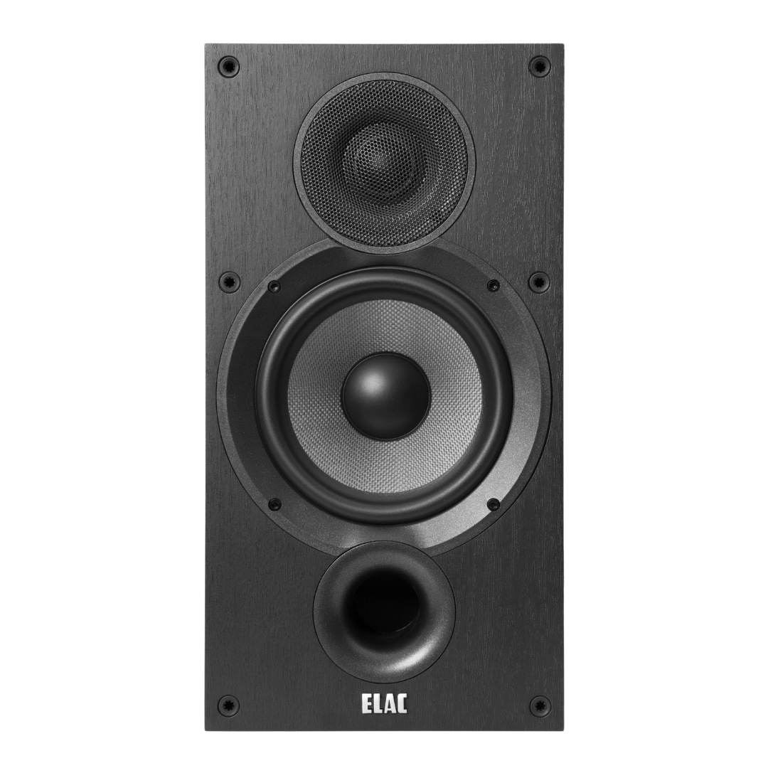 Полична акустика ELAC Debut 2.0 B6.2 Black Brushed Vinyl