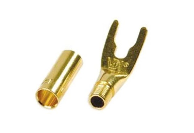 Роз'єм Van den Hul Gold plated Bus Connector with Spade