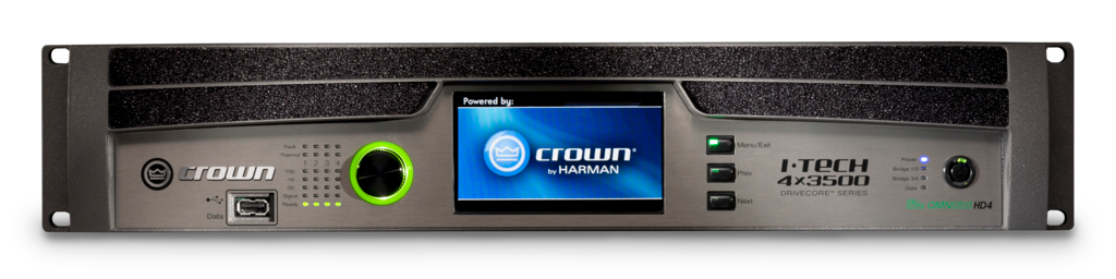 Підсилювач потужності з процесором Crown IT4X3500HD