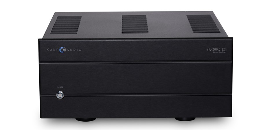 Стерео-підсилювач потужності Cary Audio SA-200.2 ES Black