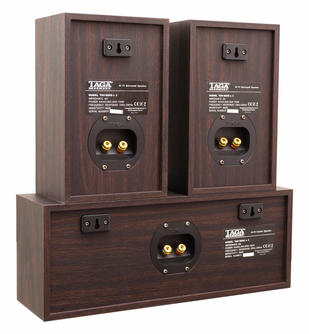 Комплекты акустики TAGA Harmony TAV-606 v.3 Set 5.0 Walnut