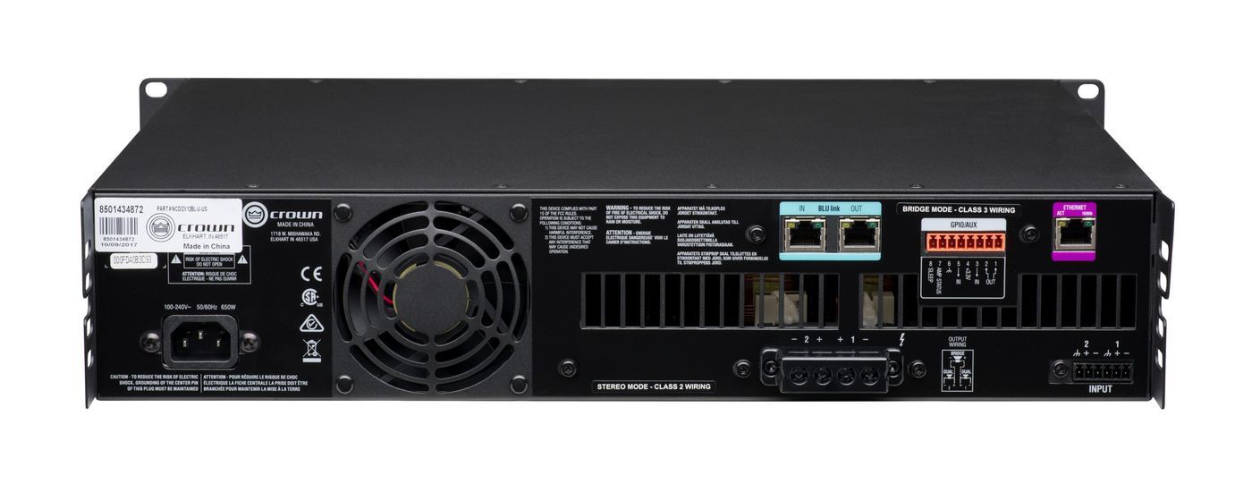Підсилювач потужності Crown CDi 2|1200BL