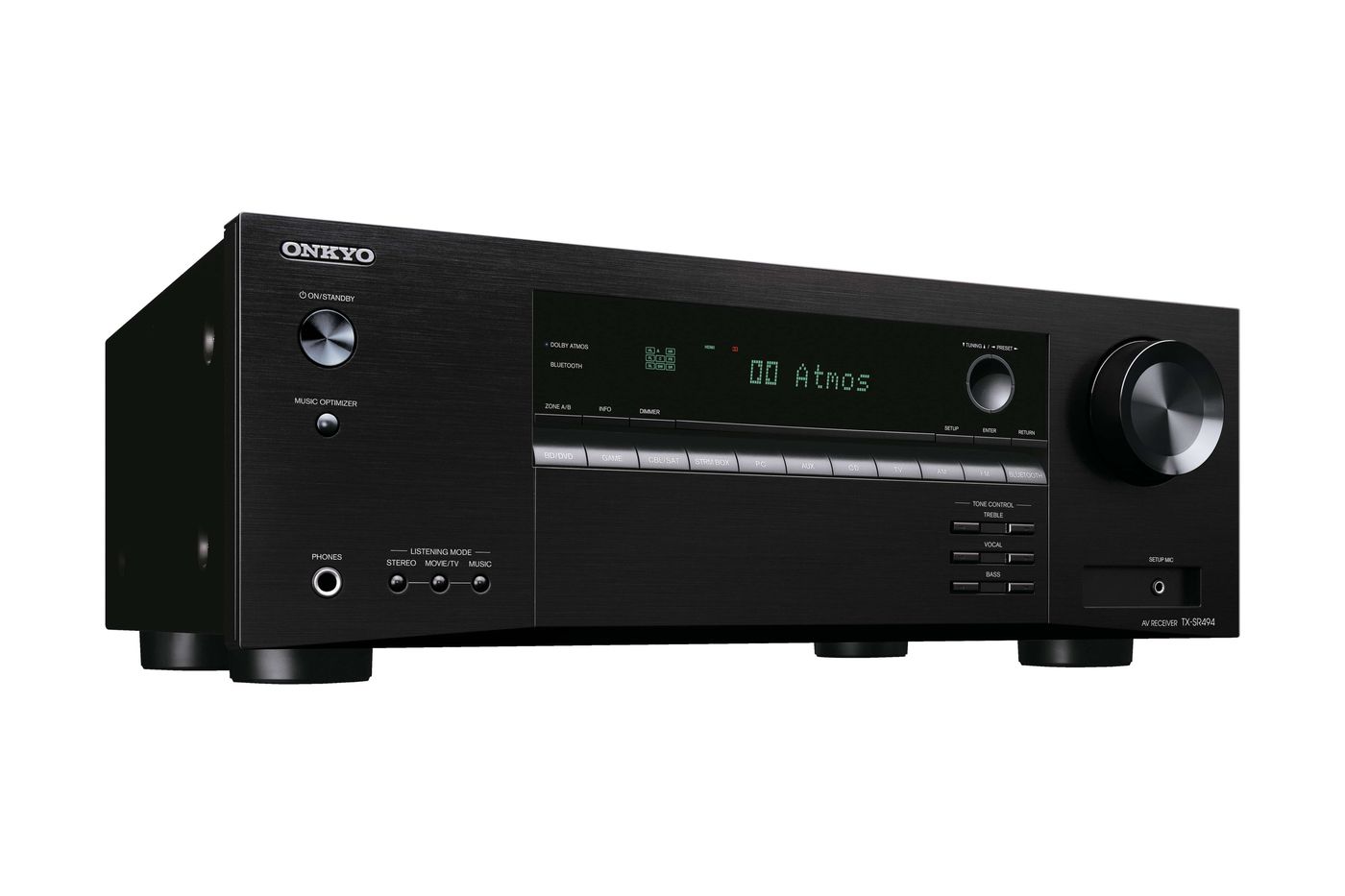 Домашний кинотеатр Onkyo TX-SR494 DAB Black+Jamo S 807 HCS Walnut