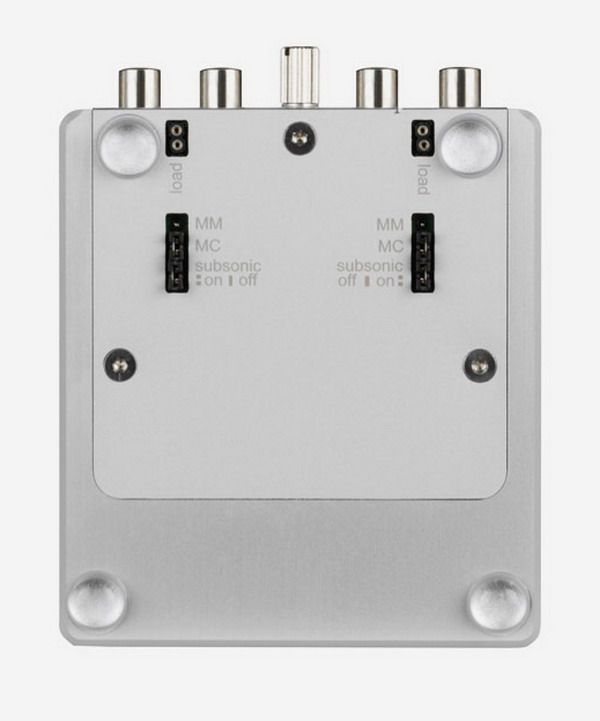 Фонокоректор Clearaudio Nano Phono V2 Silver з виходом на навушники