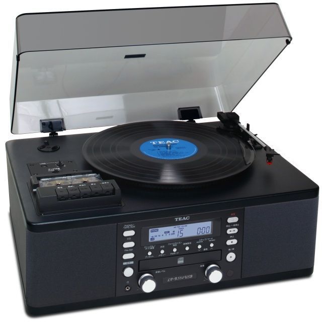 Програвач вінілу TEAC LP-R550USBE-B