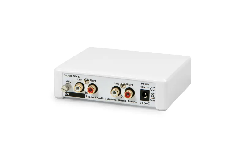 Фонокорректор Pro-Ject Phono Box E White (MM/MC)