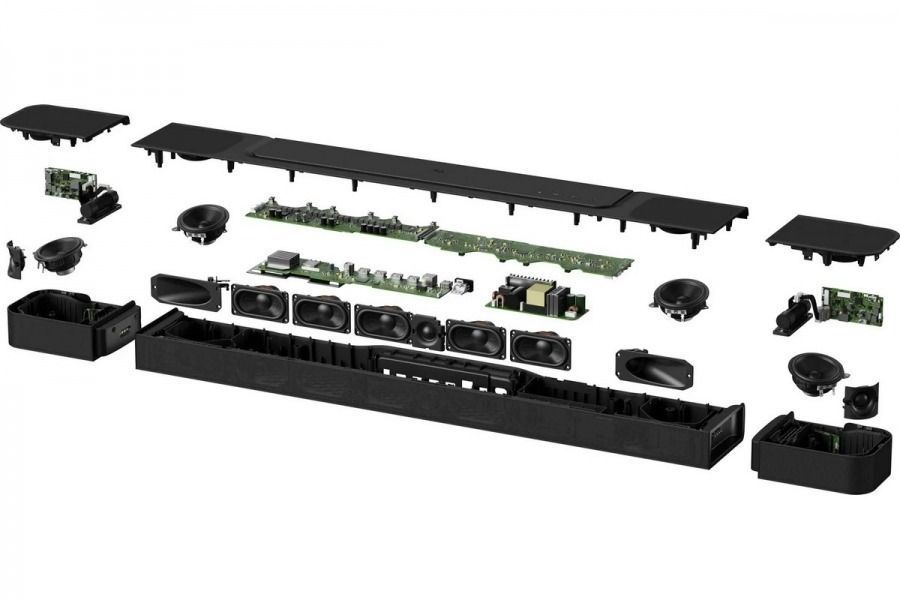 Саундбар JBL Bar 1000 Black (JBLBAR1000PROBL)