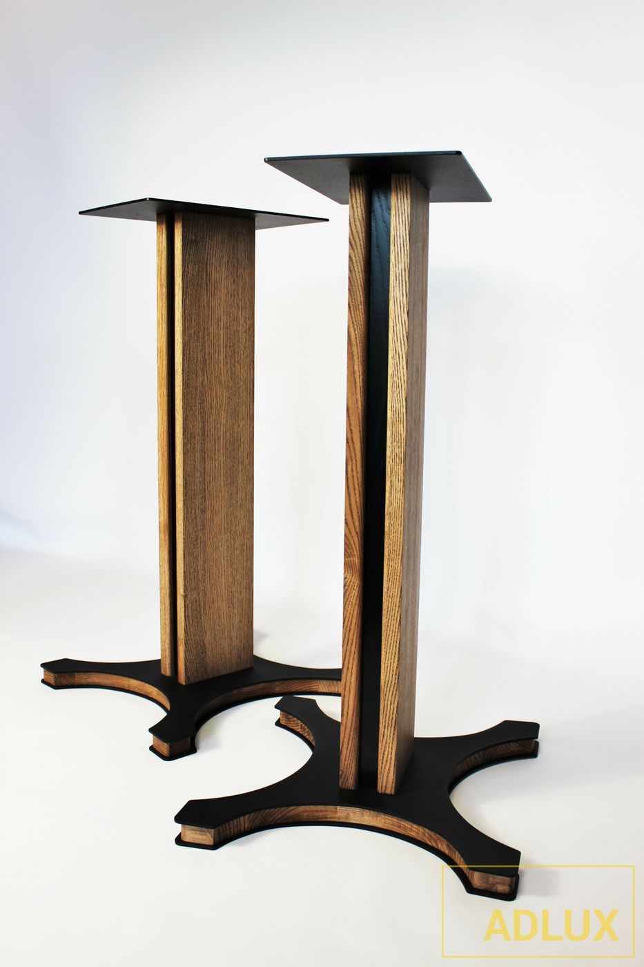 Стойки под акустику ADLUX BASE SS-X-R-Ash-B Rustic Ash-Black