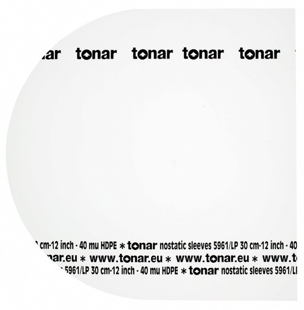 Упаковка внутрішніх антистатичних пакетів для 12" платівок Tonar, art 5961 (50 шт.)