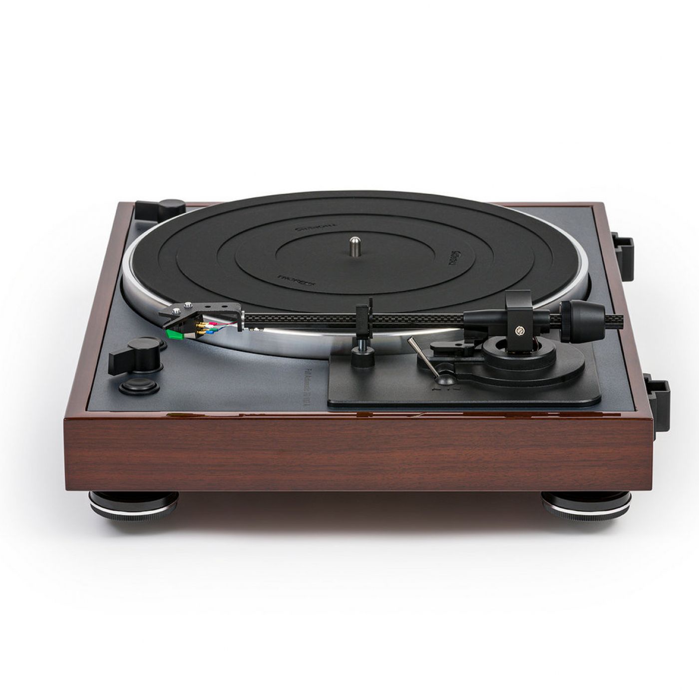 Проигрыватель винила Thorens TD 102 A High gloss Walnut(Full Automatic, Phono, AT-VM95E)