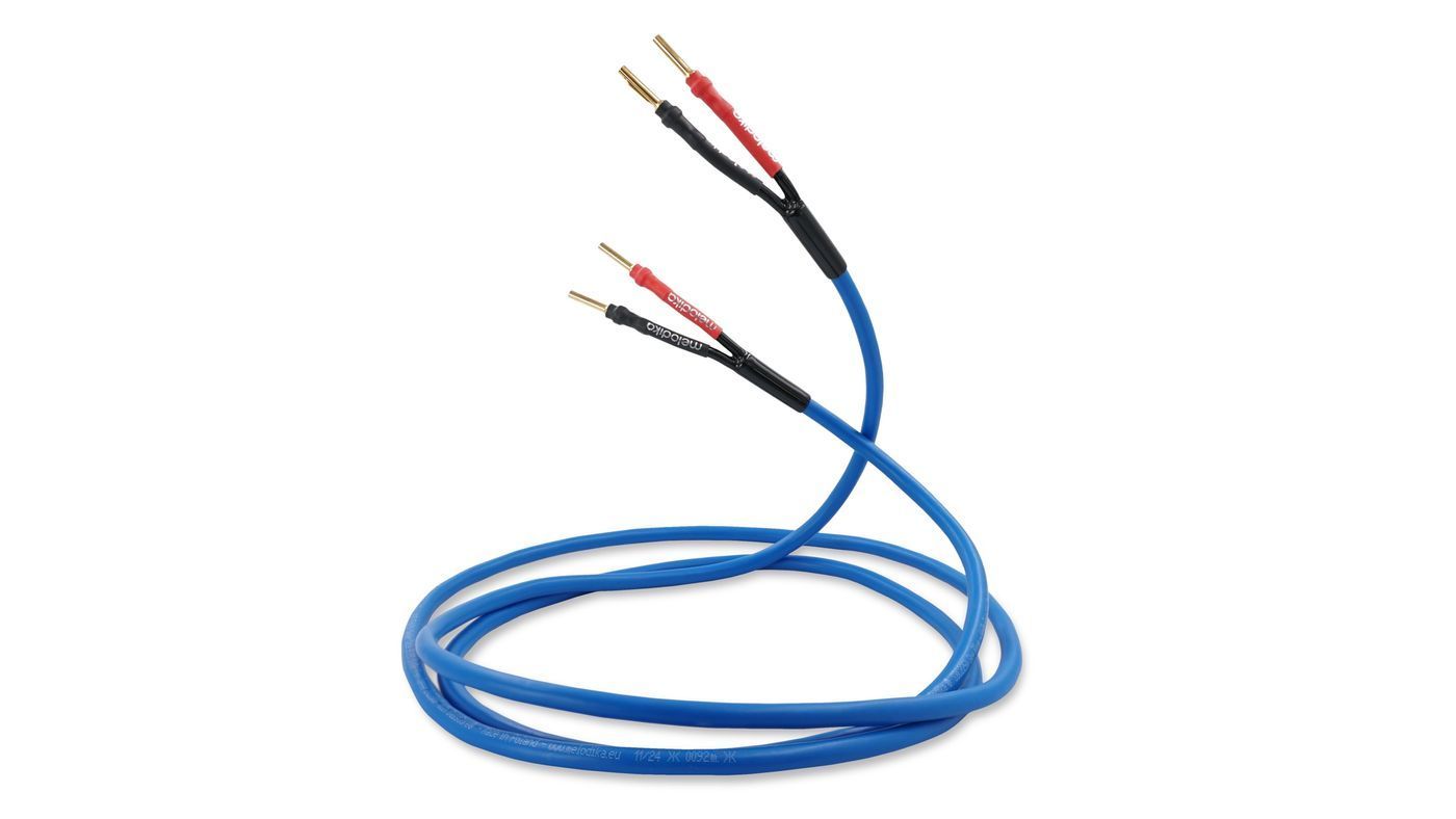 Акустичний кабель Melodika Sky Blue SBSC1530 Speaker cable OFC 4N 2x 1,5mm2 3m
