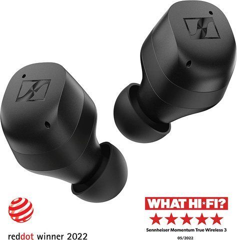 Гарнитура Sennheiser MOMENTUM&nbsp;TRUE&nbsp;WIRELESS&nbsp;3&nbsp;BLACK (509180)