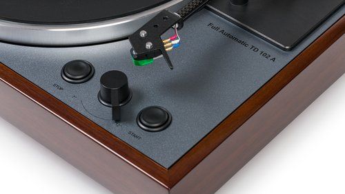 Проигрыватель винила Thorens TD 102 A High gloss Walnut(Full Automatic, Phono, AT-VM95E)