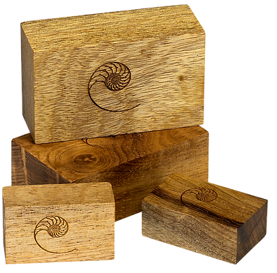Миртовые деревянные блоки Cardas Golden Cubiods Large (1" x 1.618" x 2.618") 6 шт.