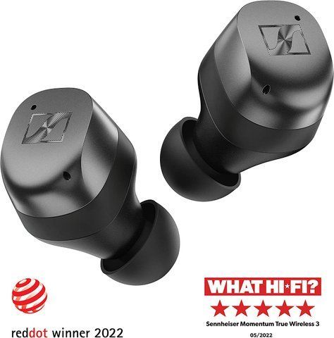 Гарнитура Sennheiser MOMENTUM&nbsp;TRUE&nbsp;WIRELESS&nbsp;3&nbsp;GRAPHITE (700074)