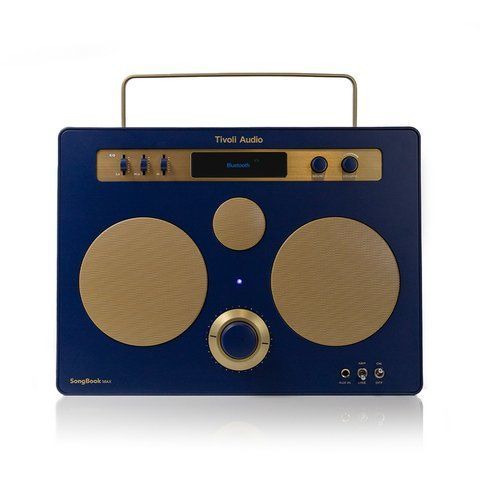 Портативна акустика Tivoli Audio SongBook Max Blue/Gold