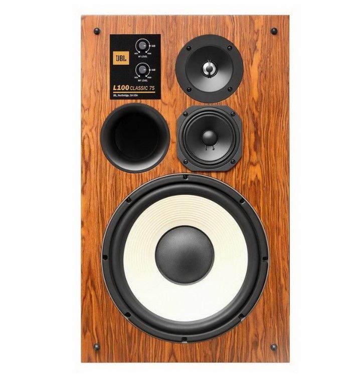 Полична акустика JBL L100 Classic 75th LE (JBLL100-75BLK)