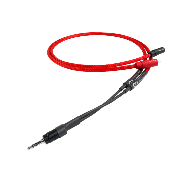 Межблочный кабель CHORD Shawline 2RCA to 3.5mm minijack 1m