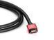 HDMI кабель TTAF HDMI 2.1 Cable Red 24K Gold 0.75m
