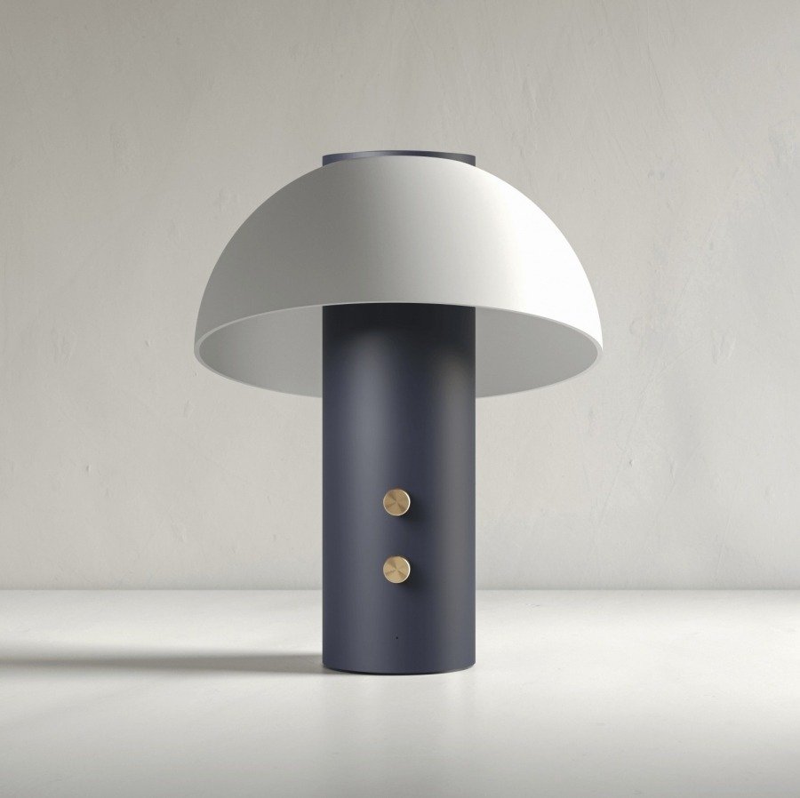 Настольная лампа со встроенным динамиком Jaune Fabrique Piccolo Speaker Deep Blue