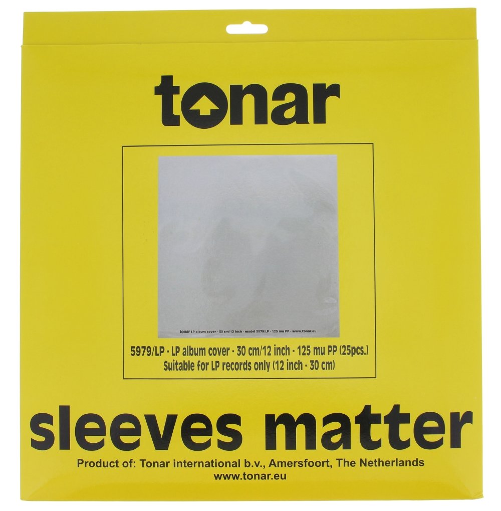 Упаковка зовнішніх пакетів-обкладинок для 12" грамплатiвок Tonar (25 шт.), art 5979