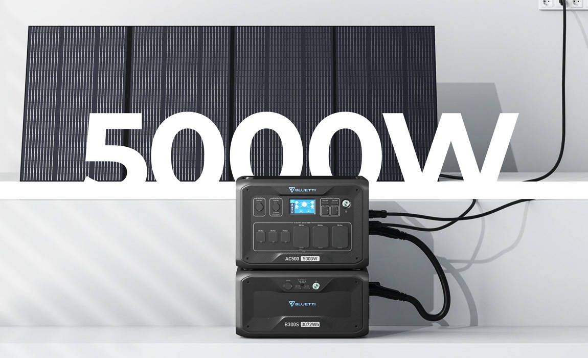 Портативная зарядная электростанция BLUETTI AC500 5000W Inverter