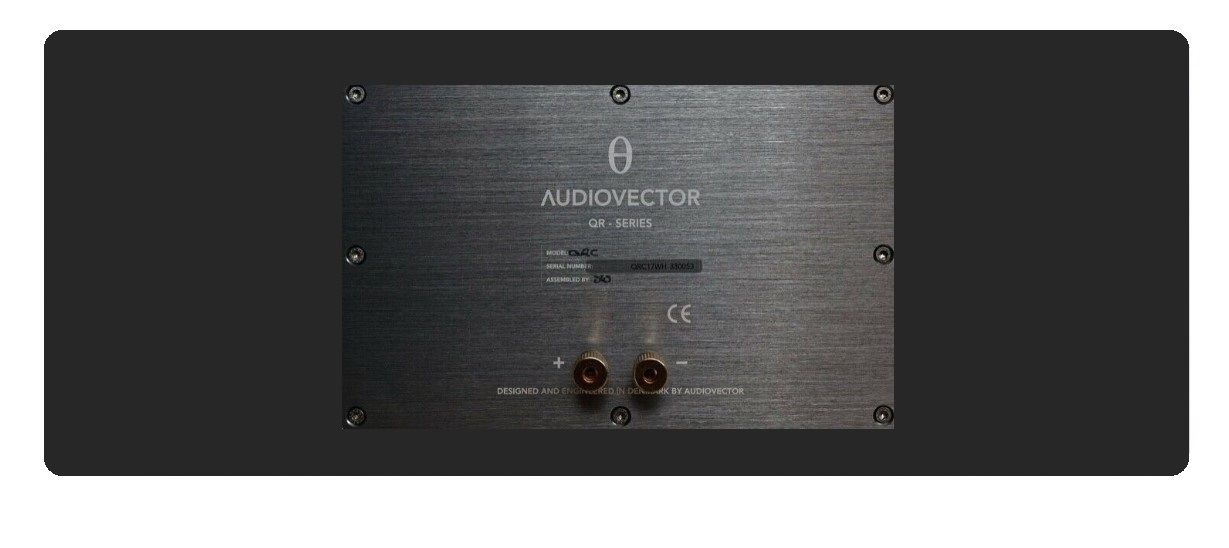 Центральный канал Audiovector QR C Black Piano