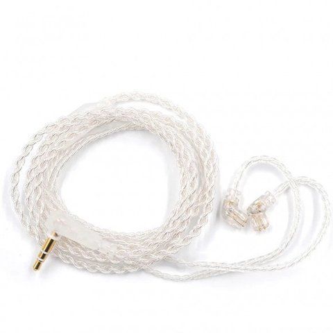 Кабель Knowledge Zenith OFC Cable With Mic 2pin C Silver
